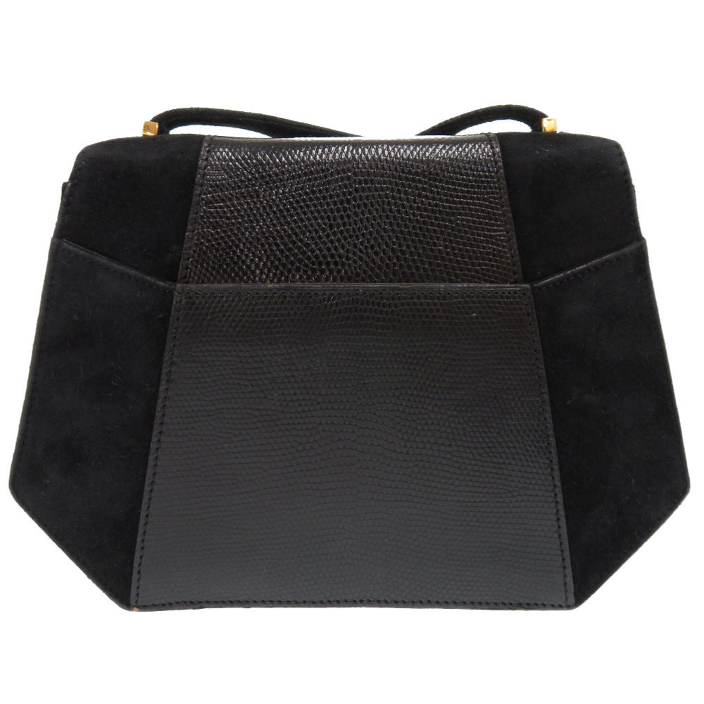 Hermes Shoulder Bag Doblis Rhapsody Women Black
