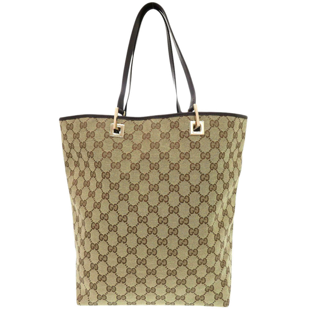 Gucci 002 GG Canvas Beige Tote Bag