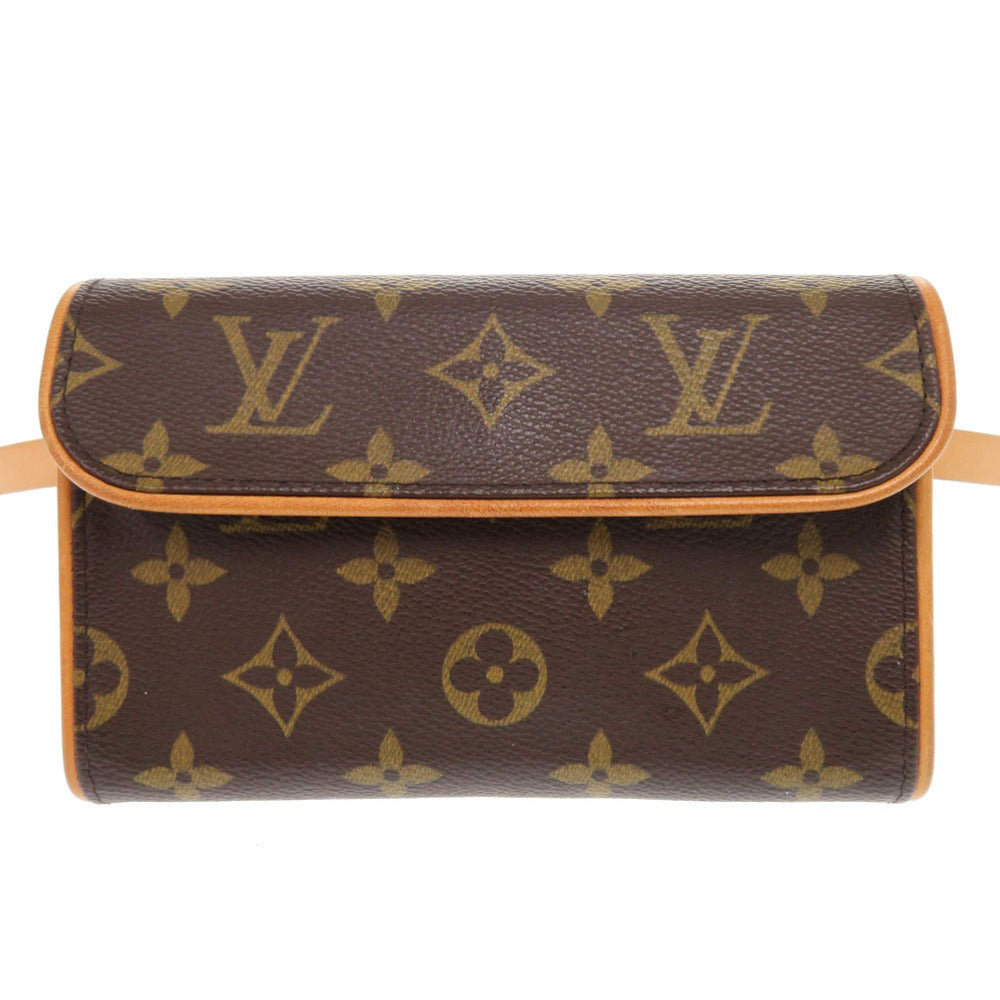 Louis Vuitton Waist M51855 Pochette Florentine Monogram Canvas Brown Clutch Bag 6