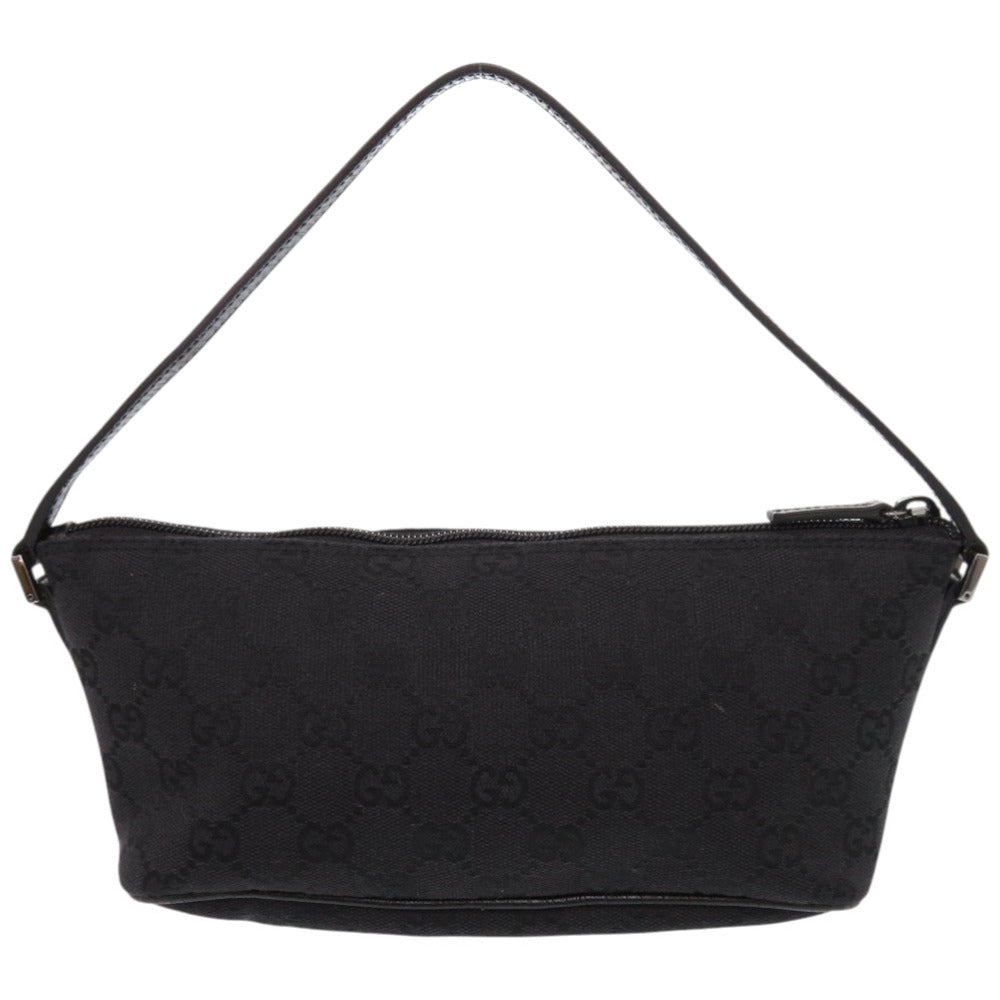 Gucci GG Accessory pouch Canvas Black Handbag