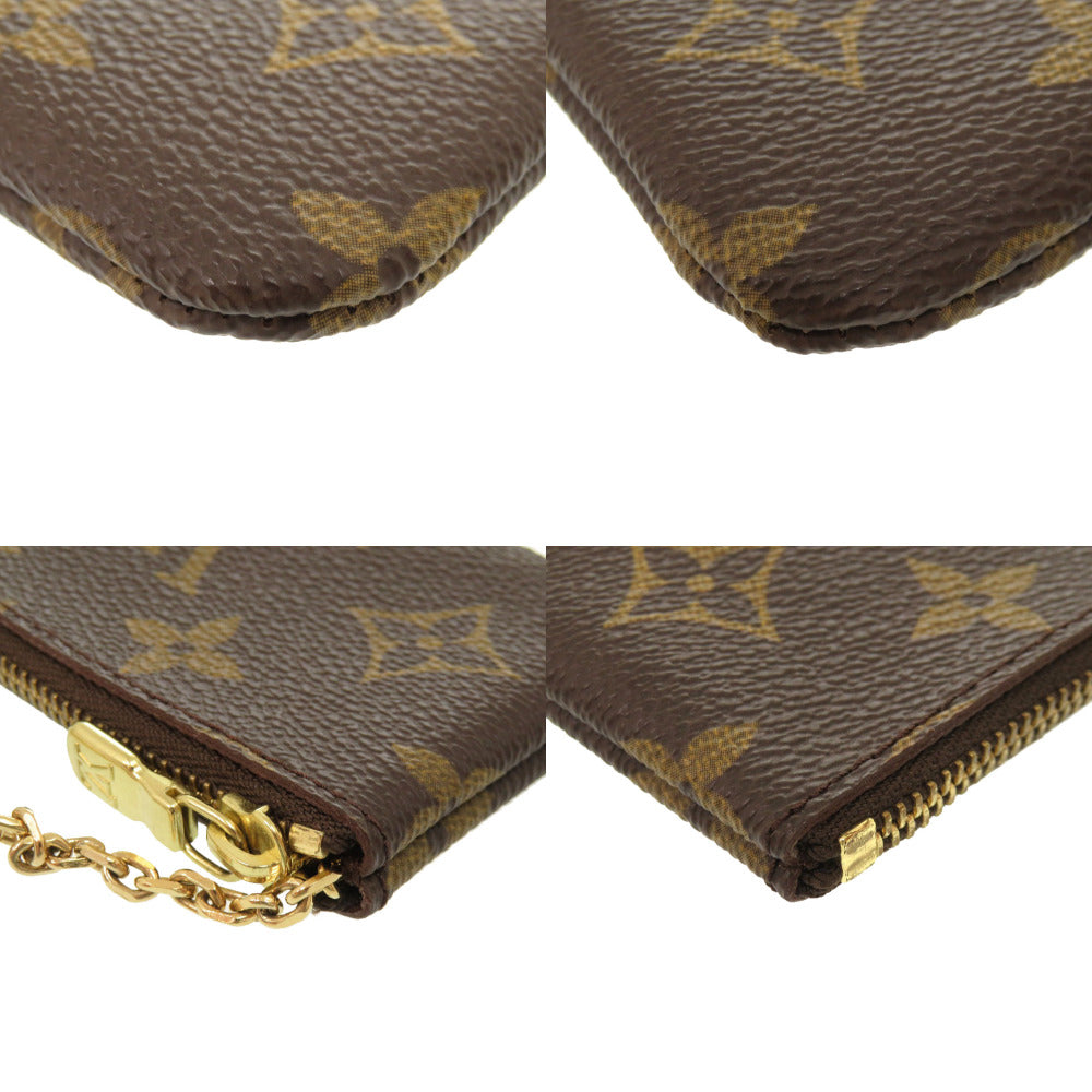 Louis Vuitton Coin M62650 Pochette Cre Monogram Canvas Brown Clutch Bag 7D0824Zi5D1