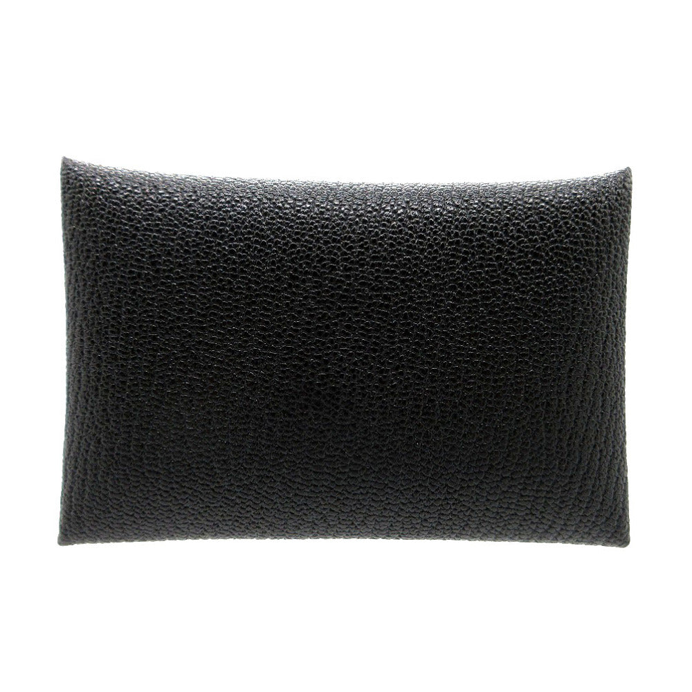 Card Case Shave Calvi Mens Handbag Black Travel Bag