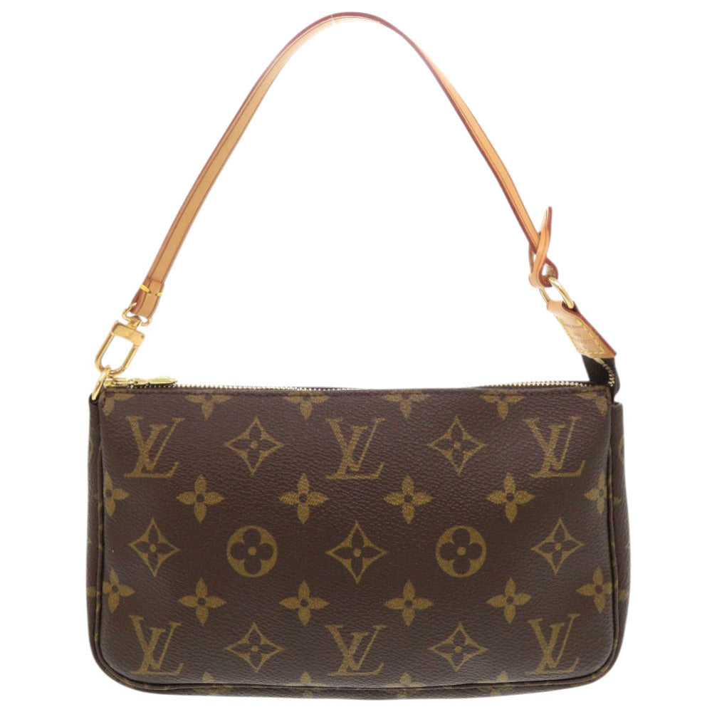 Louis Vuitton Pouch M51980 Accessory pouch Pochette Monogram Canvas Brown Clutch Bag 2