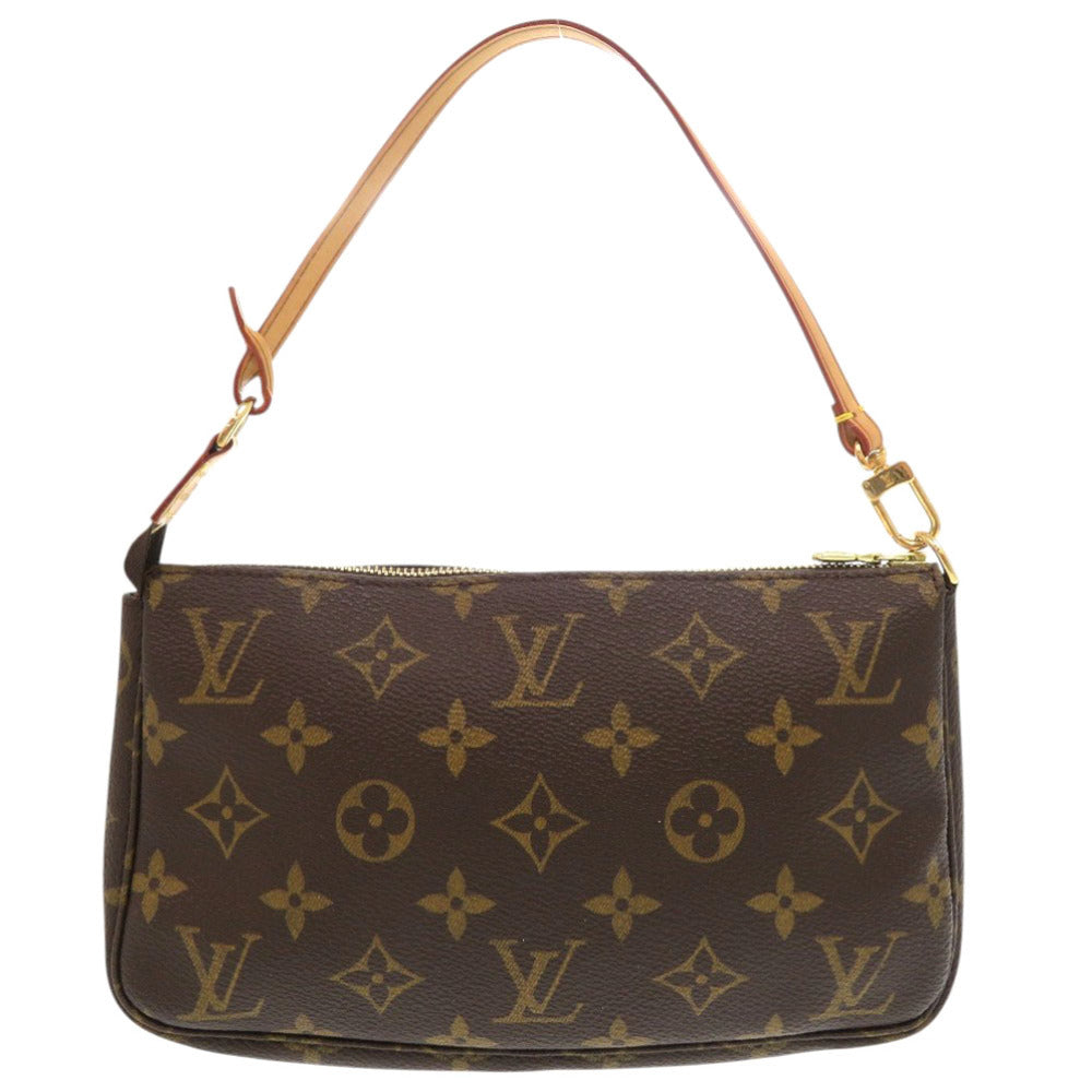 Louis Vuitton Pouch M51980 Accessory pouch Pochette Monogram Canvas Brown Clutch Bag 2