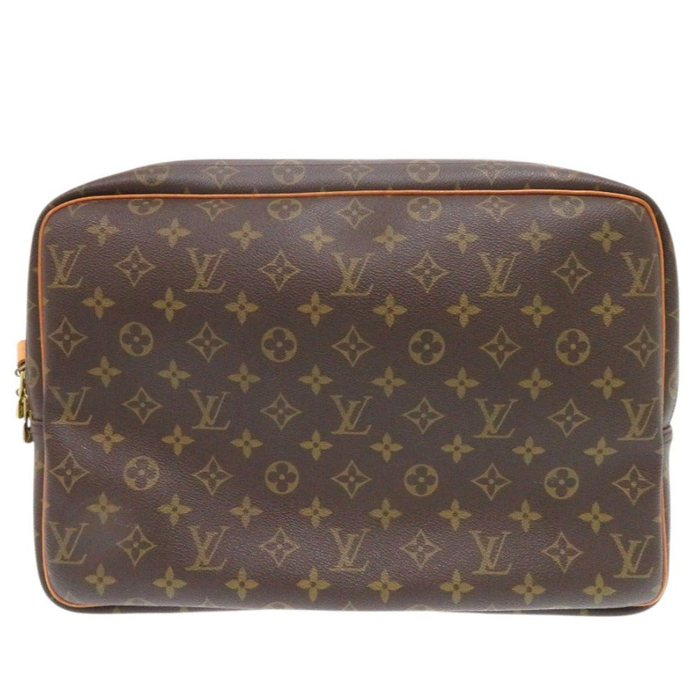 Louis Vuitton M45252 Reporter GM Monogram Canvas Brown Shoulder Bag 7D1293Le5R19