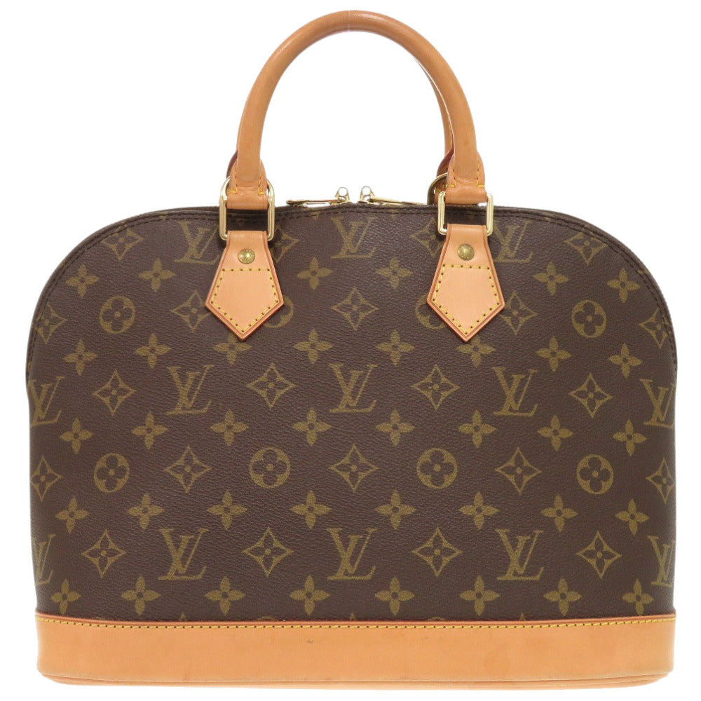 Louis Vuitton M51130 Alma Monogram Canvas Brown Handbag 7F0261Gl5K16
