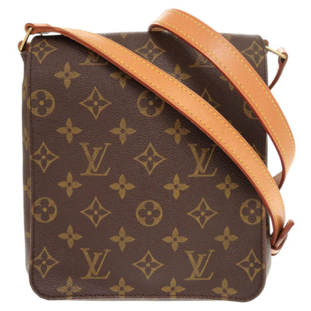Louis Vuitton M51387 Long strap M tte Monogram Canvas Brown Shoulder Bag