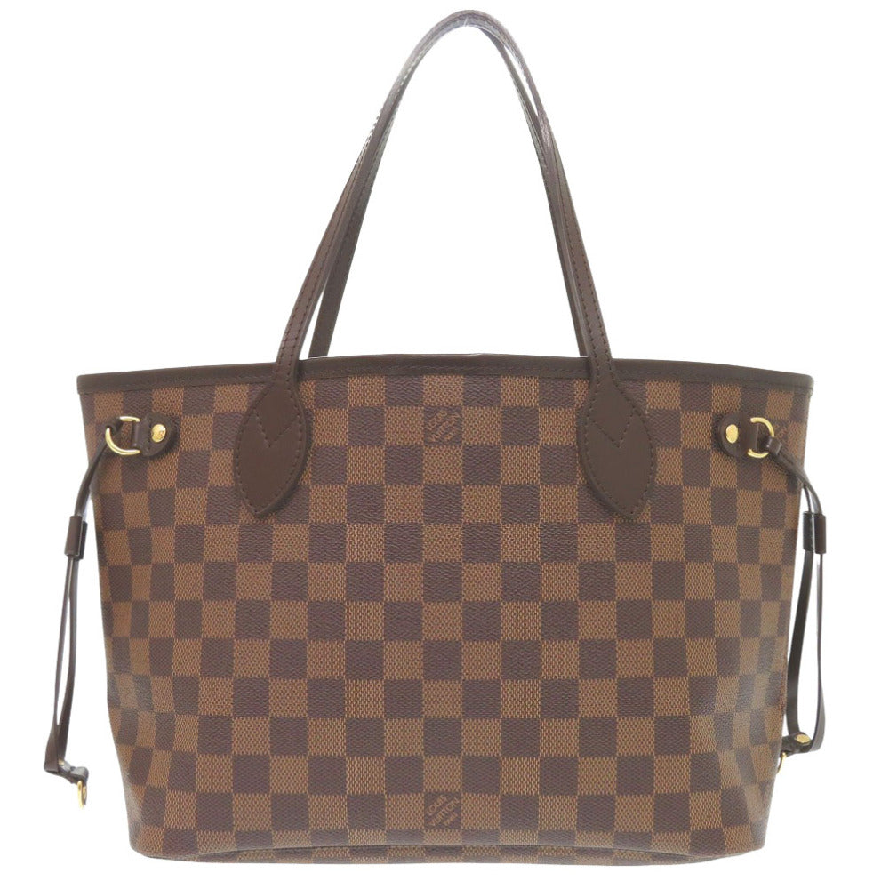 Louis Vuitton N51109 Damier Never full Canvas Brown Tote Bag 7F0371Iil6K8