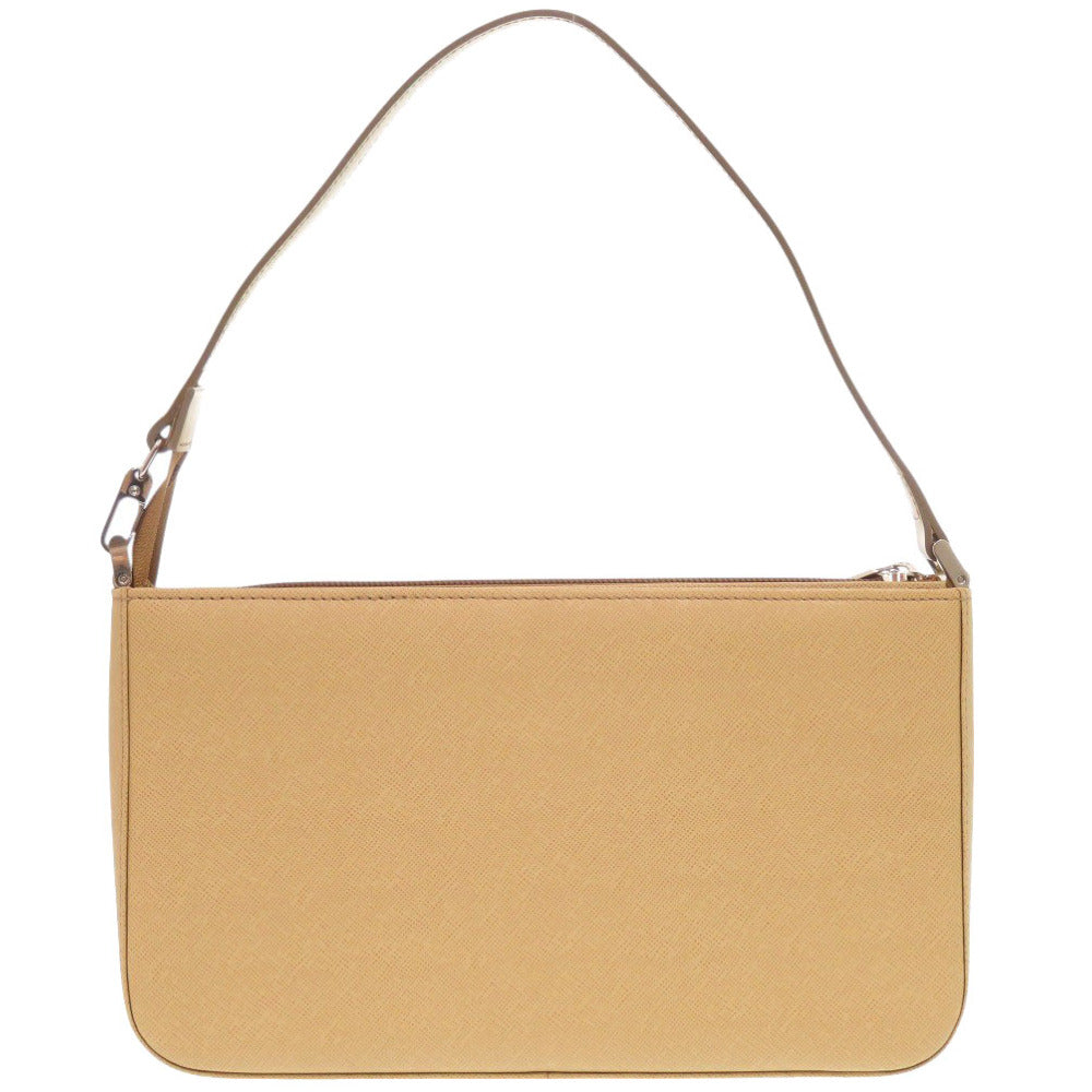 Burberry Shoulder Bag Women Leather Beige