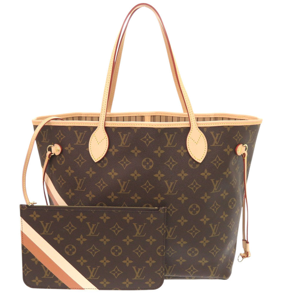 Louis Vuitton P01926 Camel Mon Current product Monogram Canvas Neverfull Tote Bag