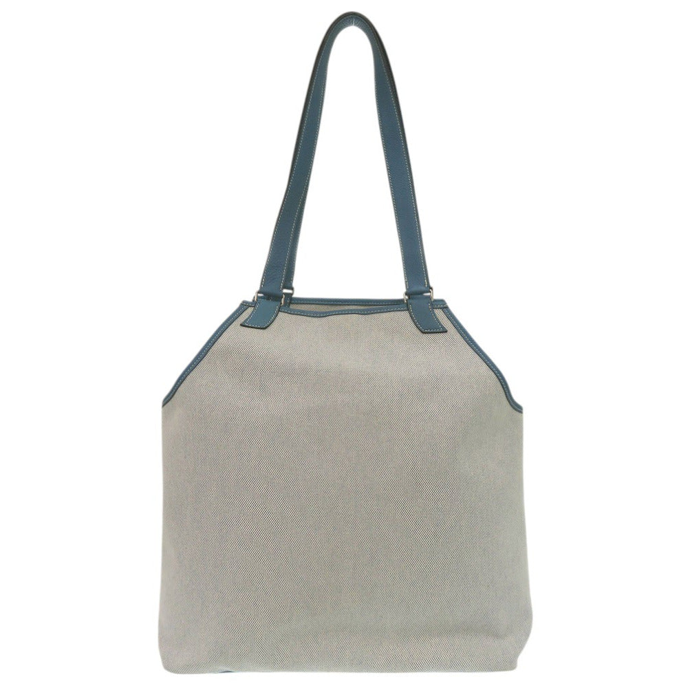 Hermes Tote Bag Tower Ash Gene Jardinie Women Blue