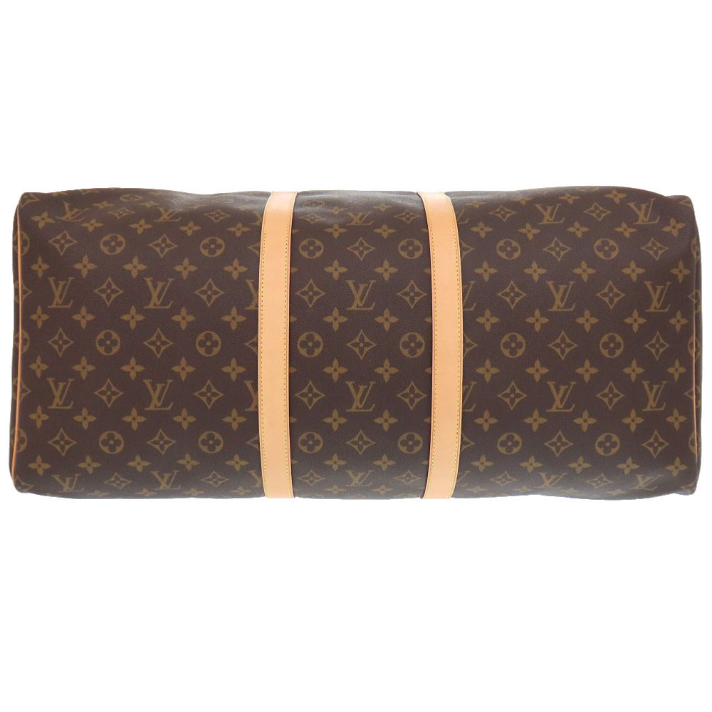 Louis Vuitton Boston Duffel M41424 New Keepall Monogram Canvas Brown Travel Bag 7F0704Ie6A11