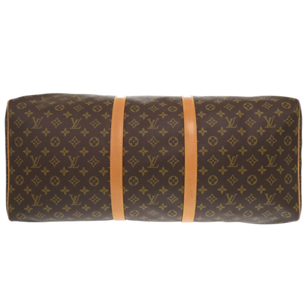 Louis Vuitton Boston Duffel M41422 Keepall 60 Monogram Canvas Brown Travel Bag 7F0727Ll5Nb