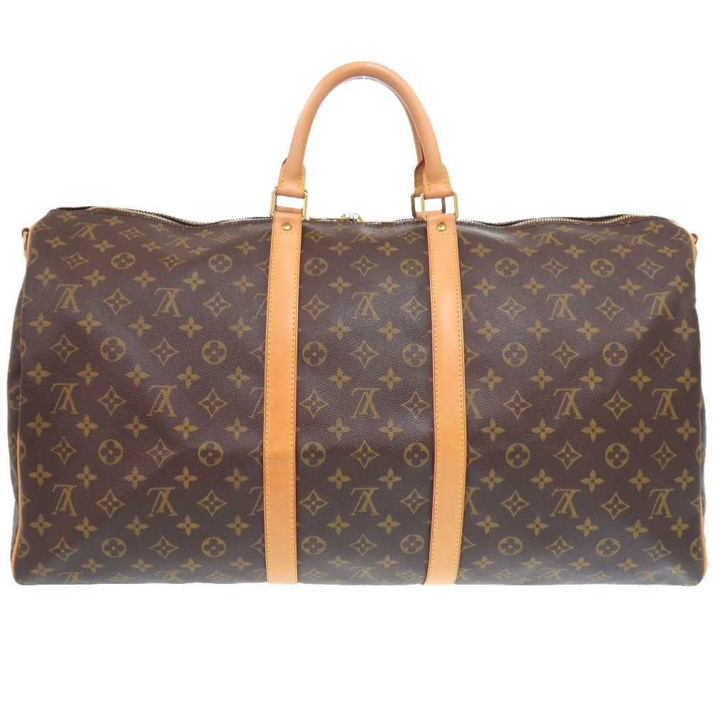 Louis Vuitton Boston Duffel M41414 Keepall bandouliere55 Monogram Canvas Brown Travel Bag 7F0763Iip6A11