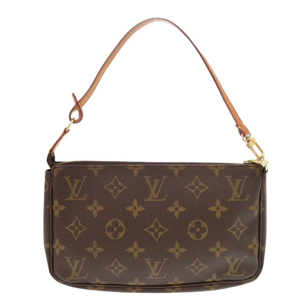 Louis Vuitton Pouch M51980 Pochette Accessoires Monogram Canvas Brown Clutch Bag