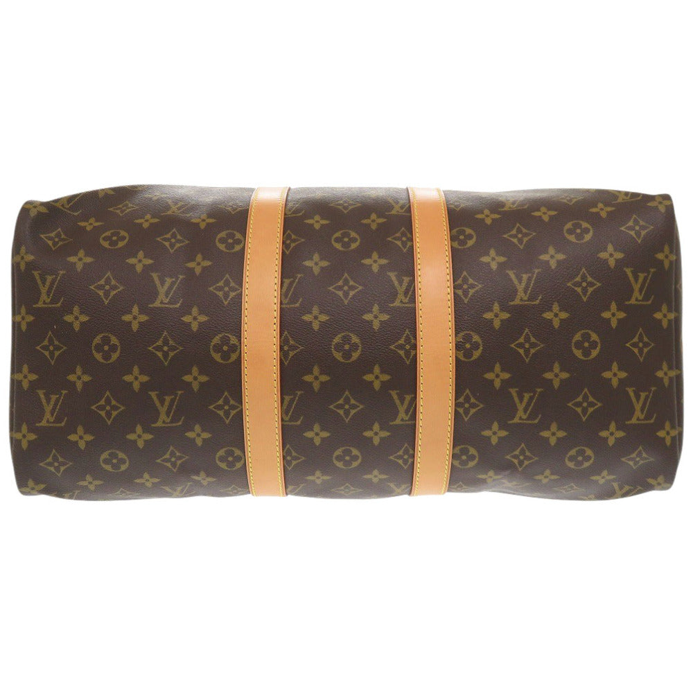 Louis Vuitton Boston Duffel M41428 Keepall 45 Monogram Canvas Brown Travel Bag 7F0868Bb5Nb1