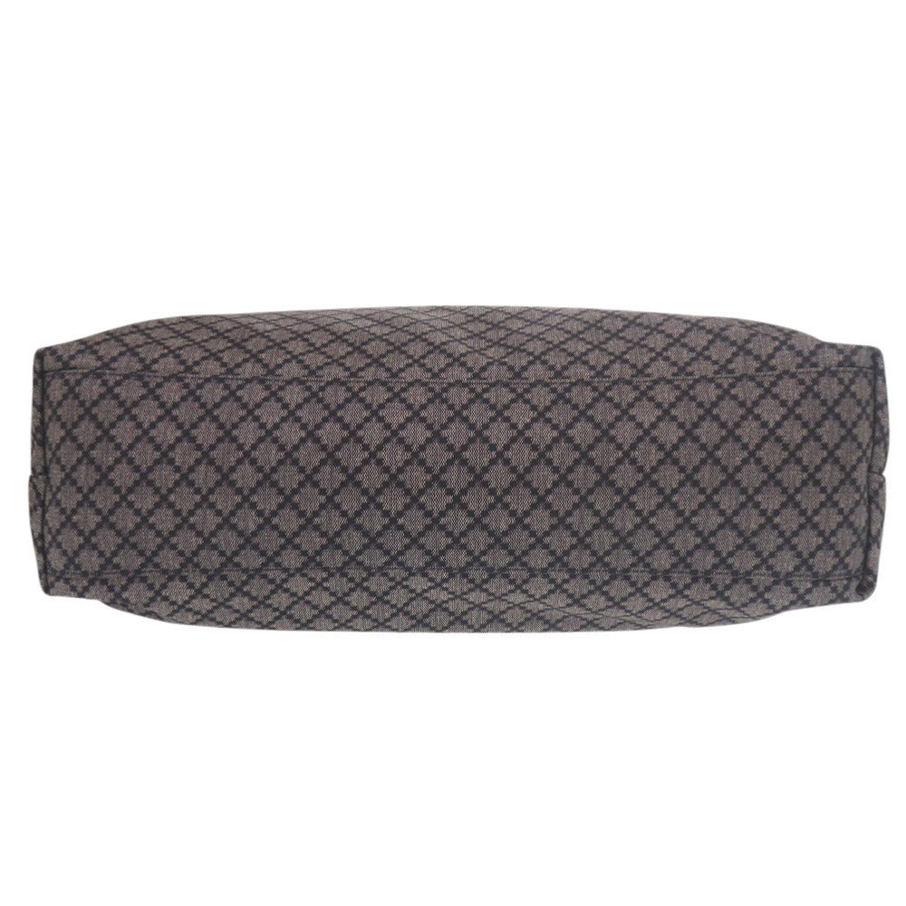 Gucci Diamante Leather Nylon Navy Tote Bag