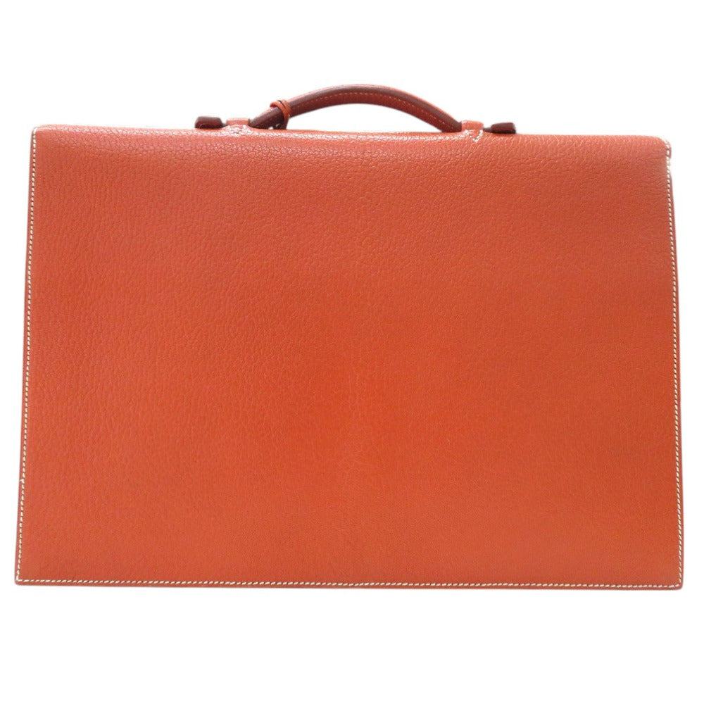 Hermes Business Bag Buffl Kirius Women Brown Travel Bag