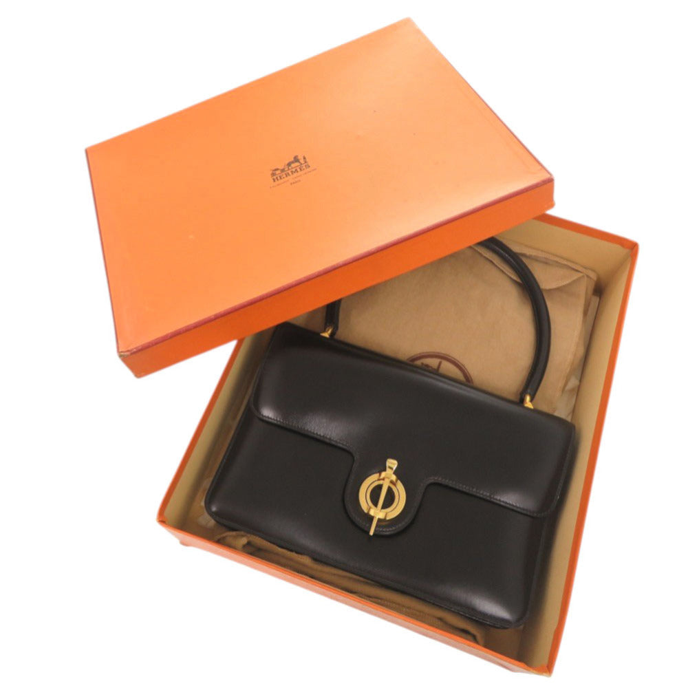 Handbag Leather Black Travel Bag