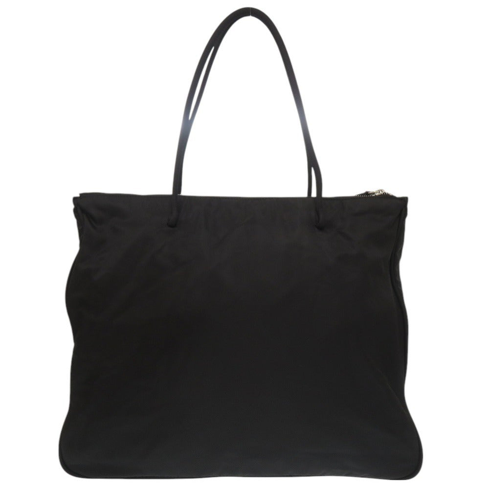 Tote Bag Triangle Women Nylon Black