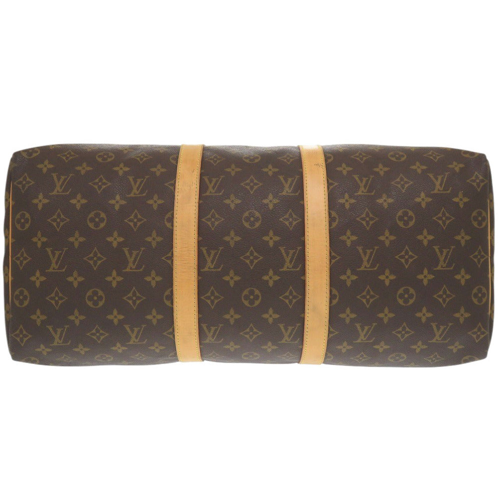 Louis Vuitton Boston Duffel M41426 Keepall 50 Monogram Canvas Brown Travel Bag 7F1354Gi5Nb1