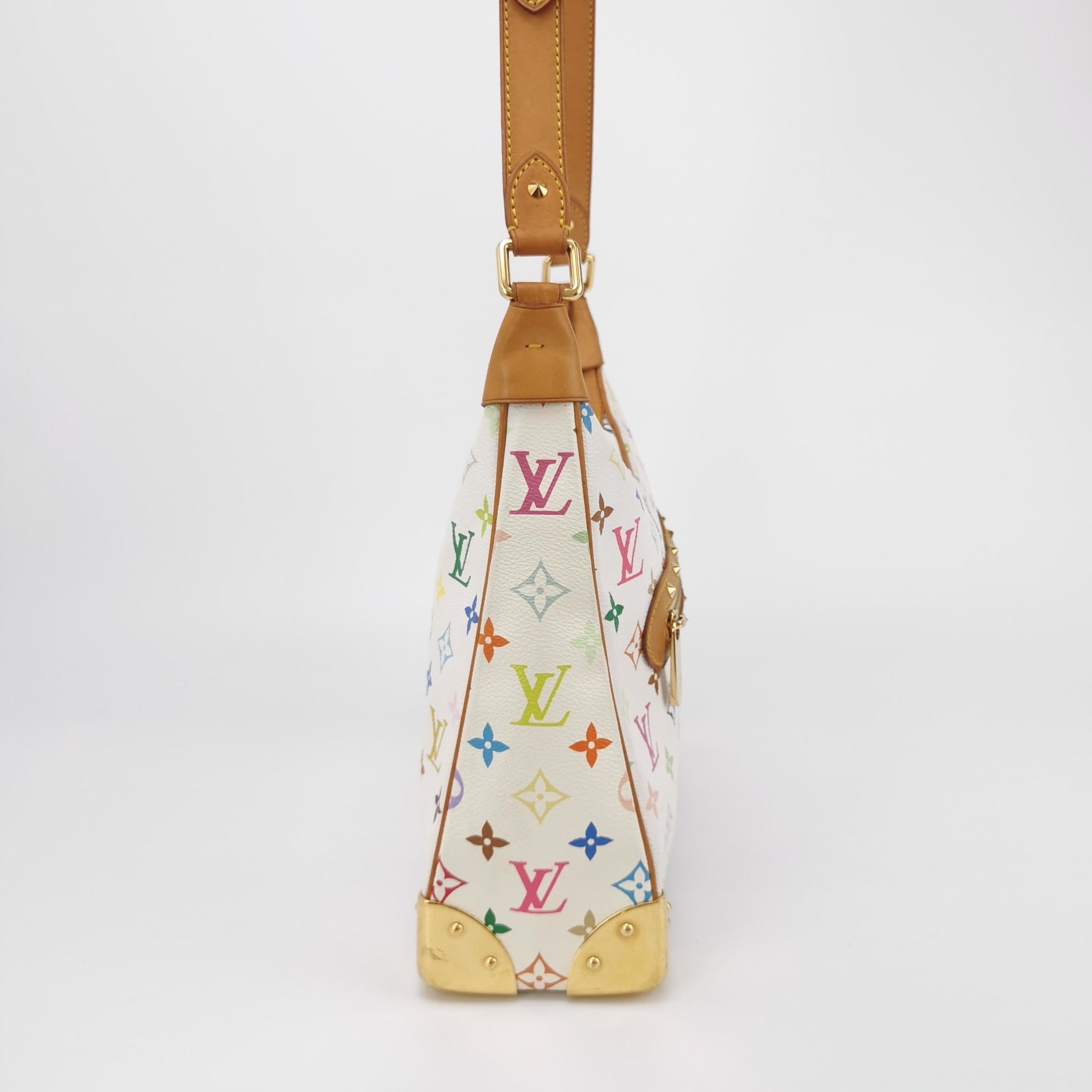 Louis Vuitton x Takashi Murakami Boulogne Hobo Shoulder Bag