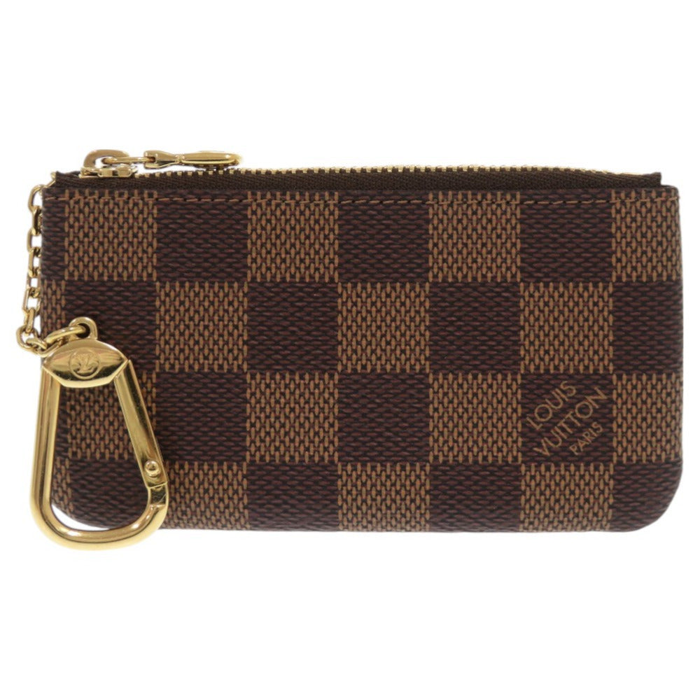 Louis Vuitton Coin N62658 Damier Pochette Canvas Brown Clutch Bag