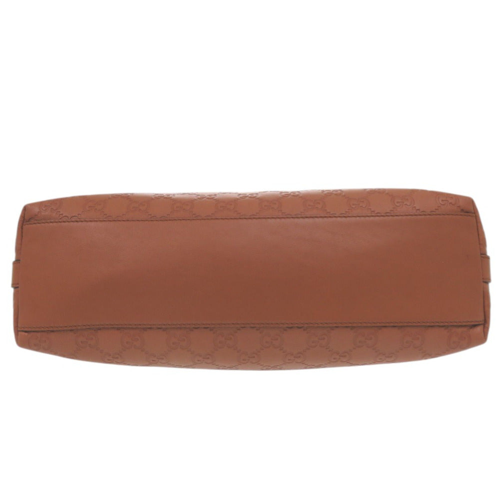 Gucci 7G0334Ss5T17 Leather Brown Shoulder Bag