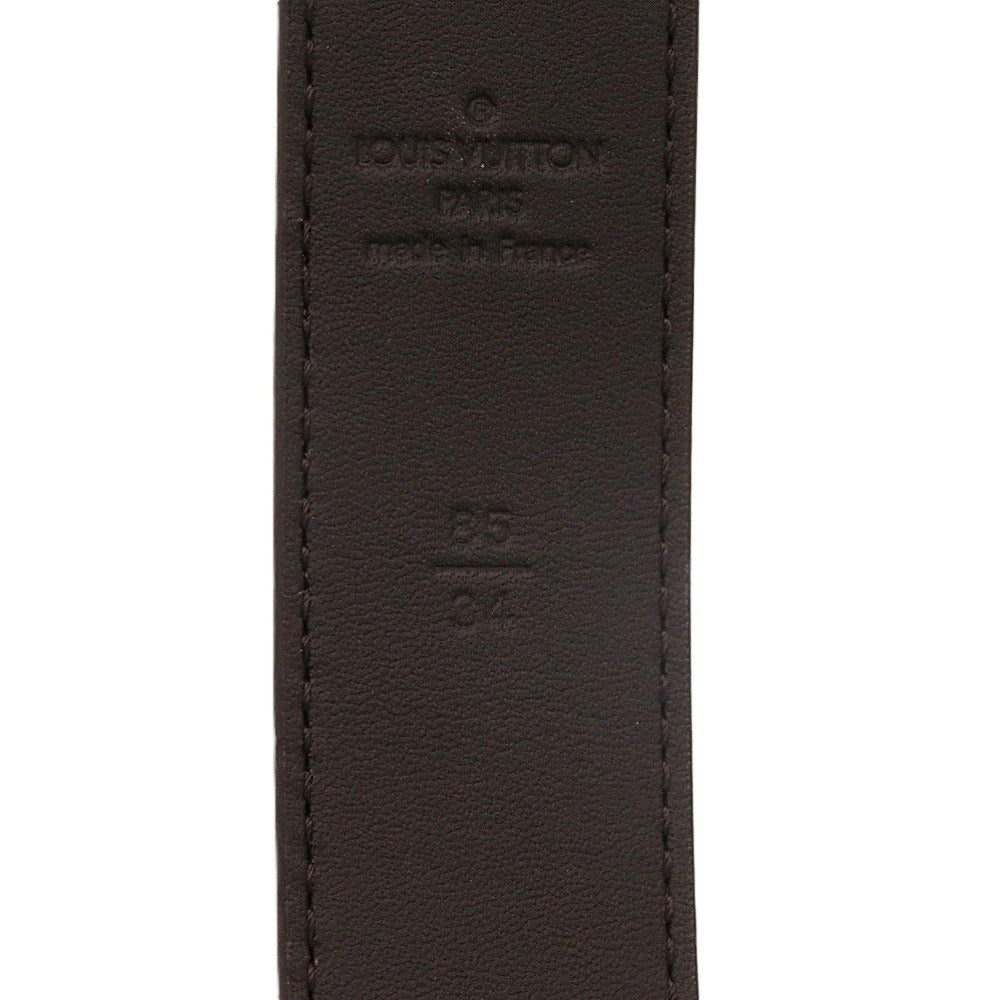 Louis Vuitton Damier Ebene Damier Centure Canvas Belt