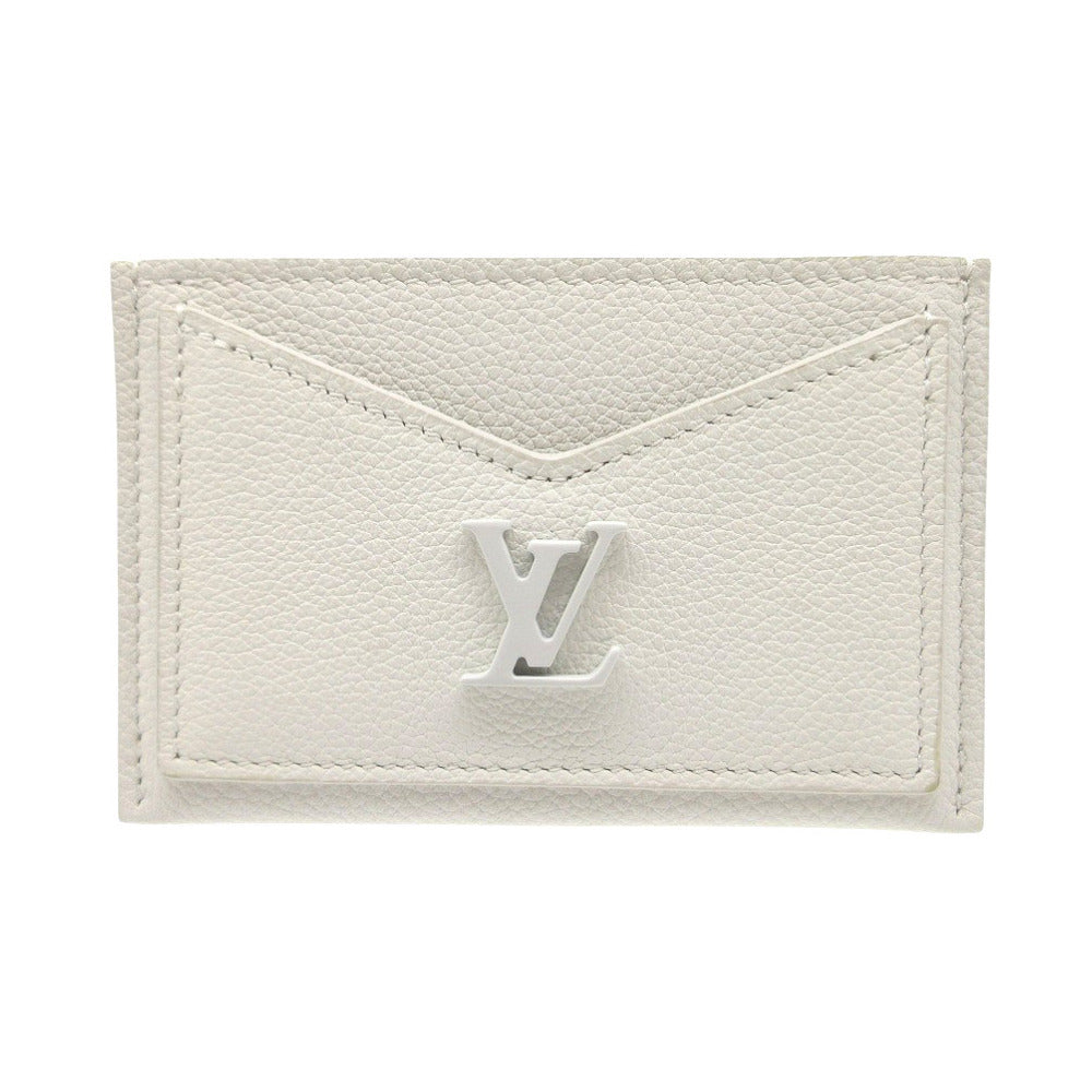 Louis Vuitton M68727 Porte Cartes Rock Me Calfskin White Wallet Case