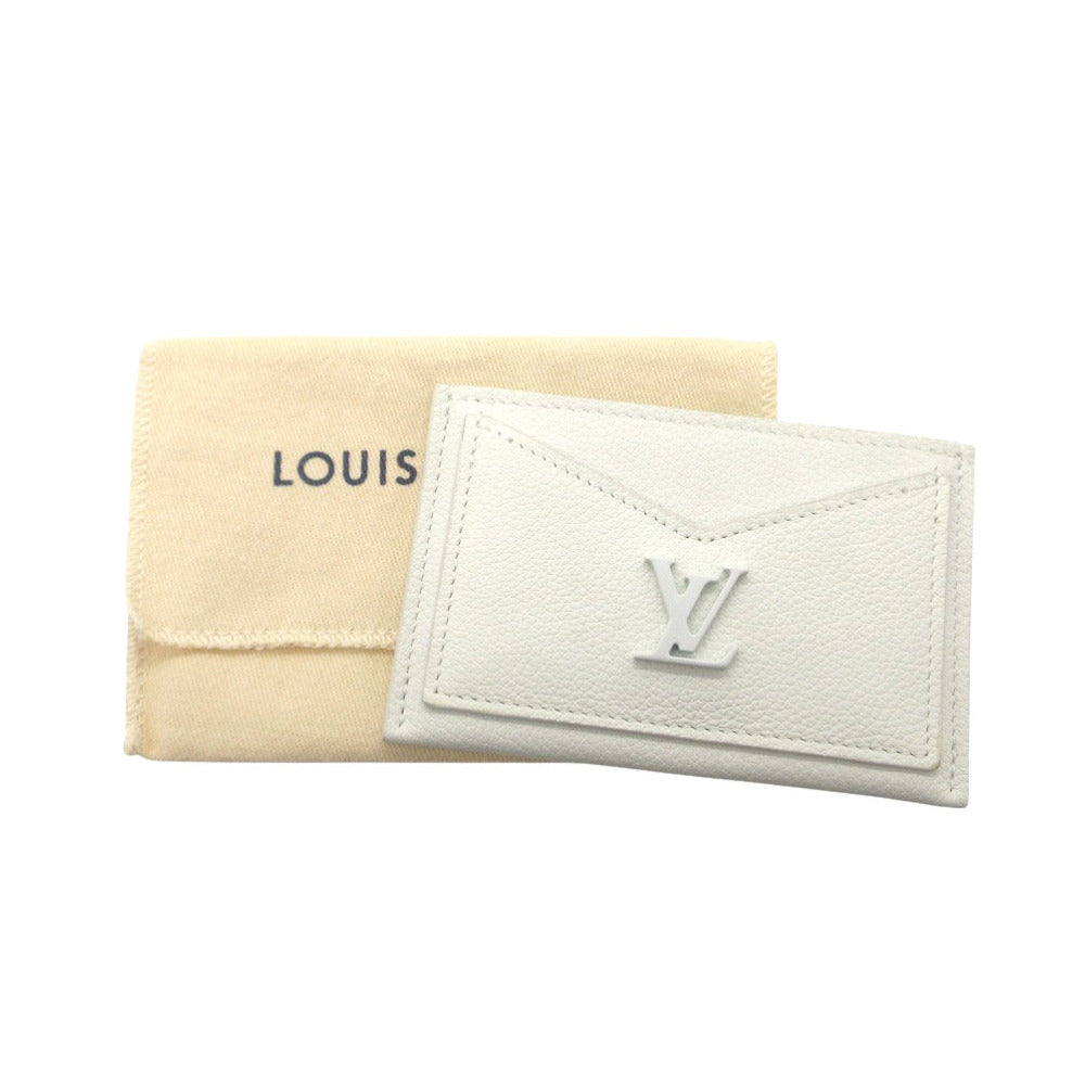 Louis Vuitton M68727 Porte Cartes Rock Me Calfskin White Wallet Case