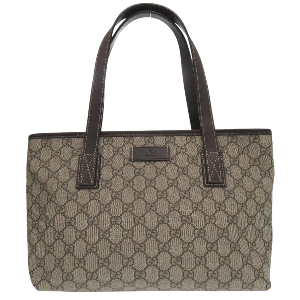 Gucci PVC GG Supreme Beige Tote Bag