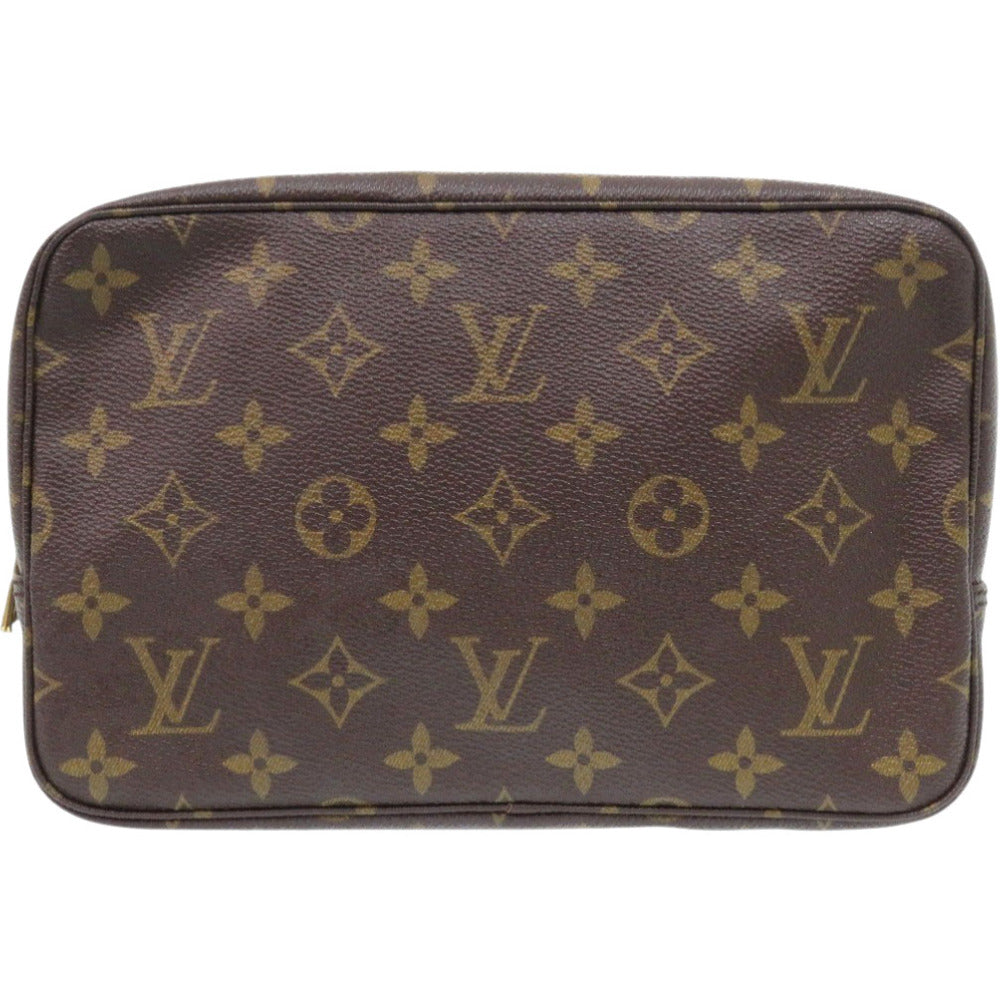 Louis Vuitton business M47524 Truth Cracking T Monogram Canvas Brown Handbag 7G0510Zg5K22