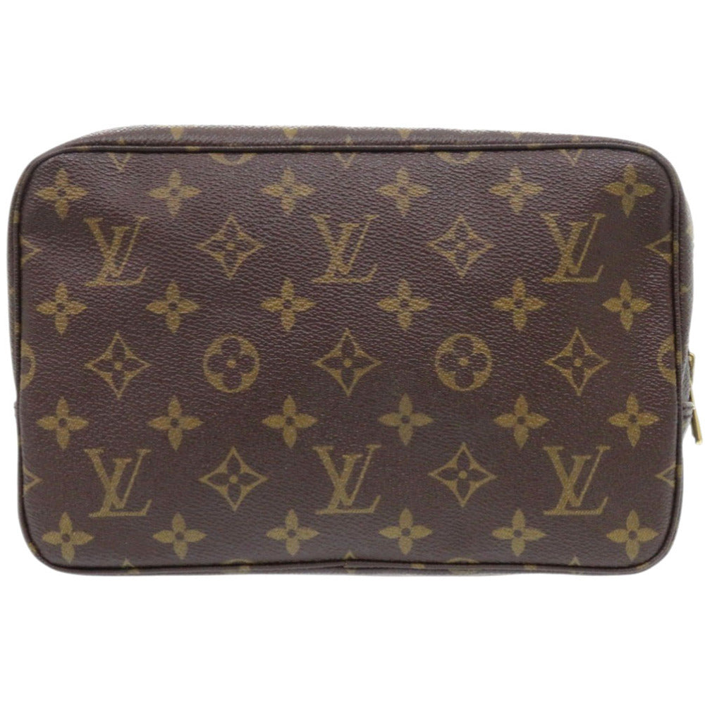 Louis Vuitton business M47524 Truth Cracking T Monogram Canvas Brown Handbag 7G0510Zg5K22