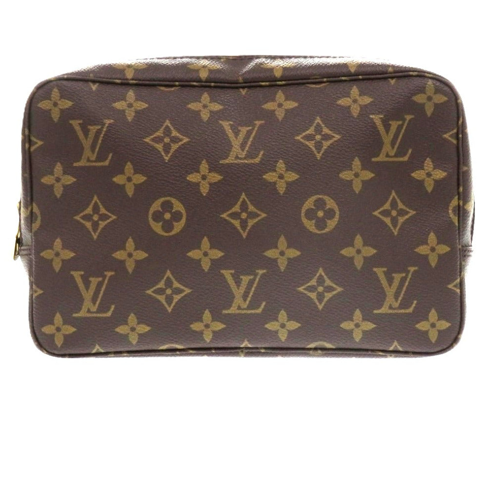 Louis Vuitton business M47524 Truth Cracking T Monogram Canvas Brown Handbag 7G0608Ee5W4