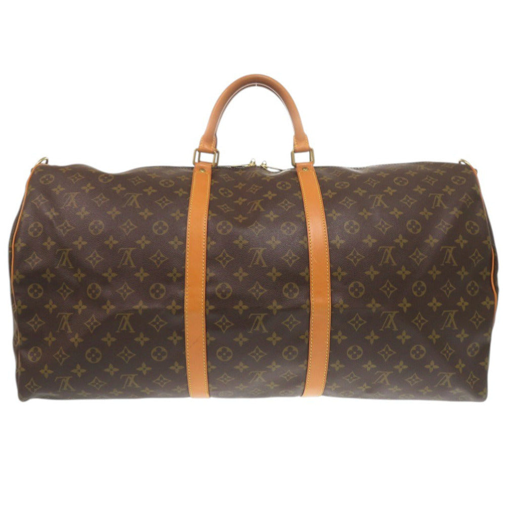 Louis Vuitton Boston Duffel M41412 Keepall bandouliere60 Monogram Canvas Brown Travel Bag 7G0650B5Nb