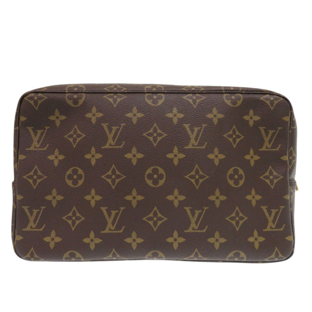 Louis Vuitton business M47522 Truth Cracking Ty Monogram Canvas Brown Handbag 7G0664Zl5Nb