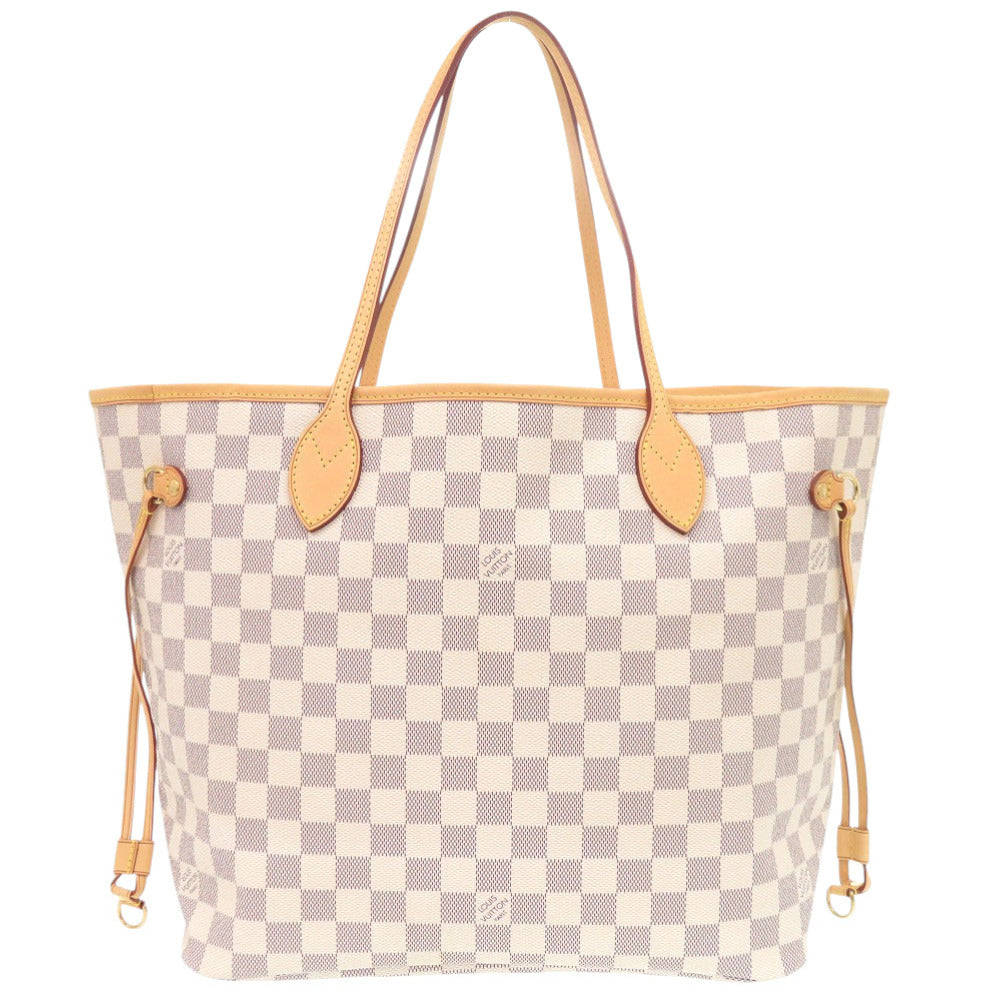 Louis Vuitton N51107 Damier Azur Damier Azur Canvas White Neverfull Tote Bag 7G0666Ihs6A15