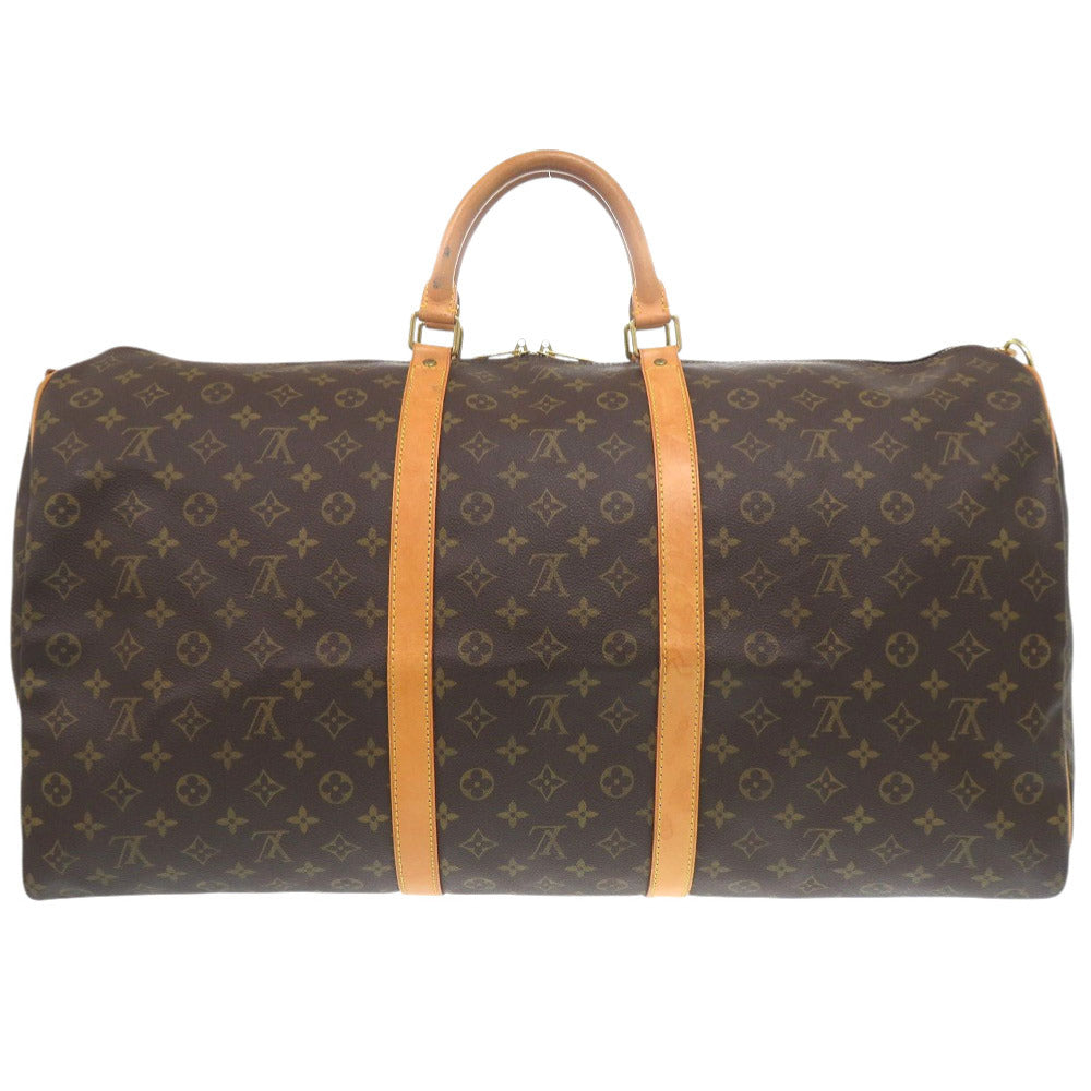 Louis Vuitton Boston Duffel M41412 Keepall bandouliere60 Monogram Canvas Brown Travel Bag 7G0717Si5A15
