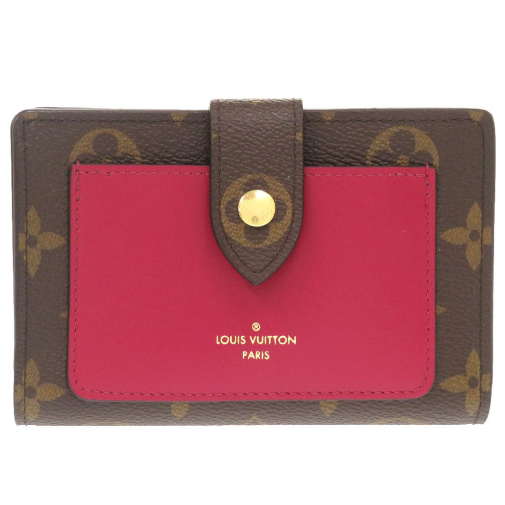 Louis Vuitton Bifold M69433 Fuchsia Portefeuille Juliet Monogram Canvas Wallet Case