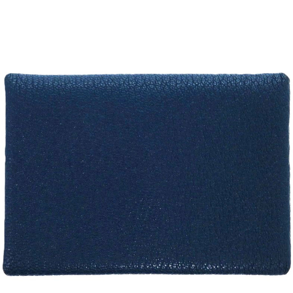 Card Case Shave Deep Calvi Duo Handbag Blue Travel Bag