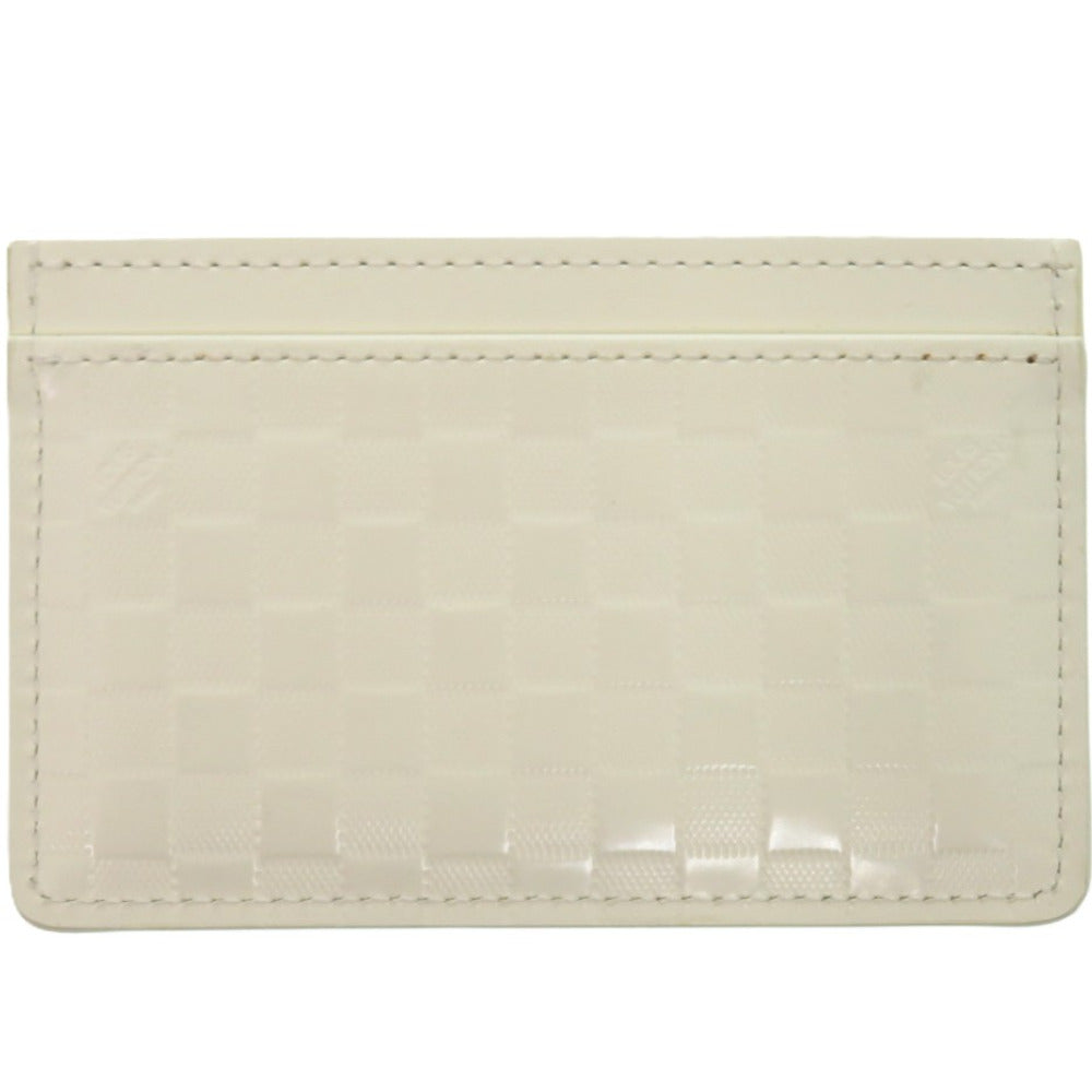 Louis Vuitton claim Damier Facet Porte Carte Leather Wallet Case