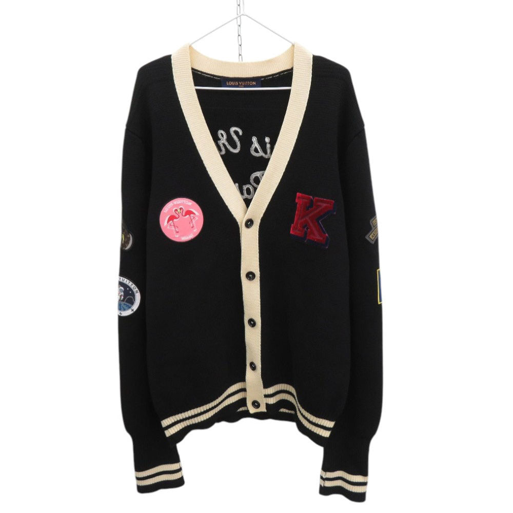 Louis Vuitton cardigan 4L Wool Black Apparel