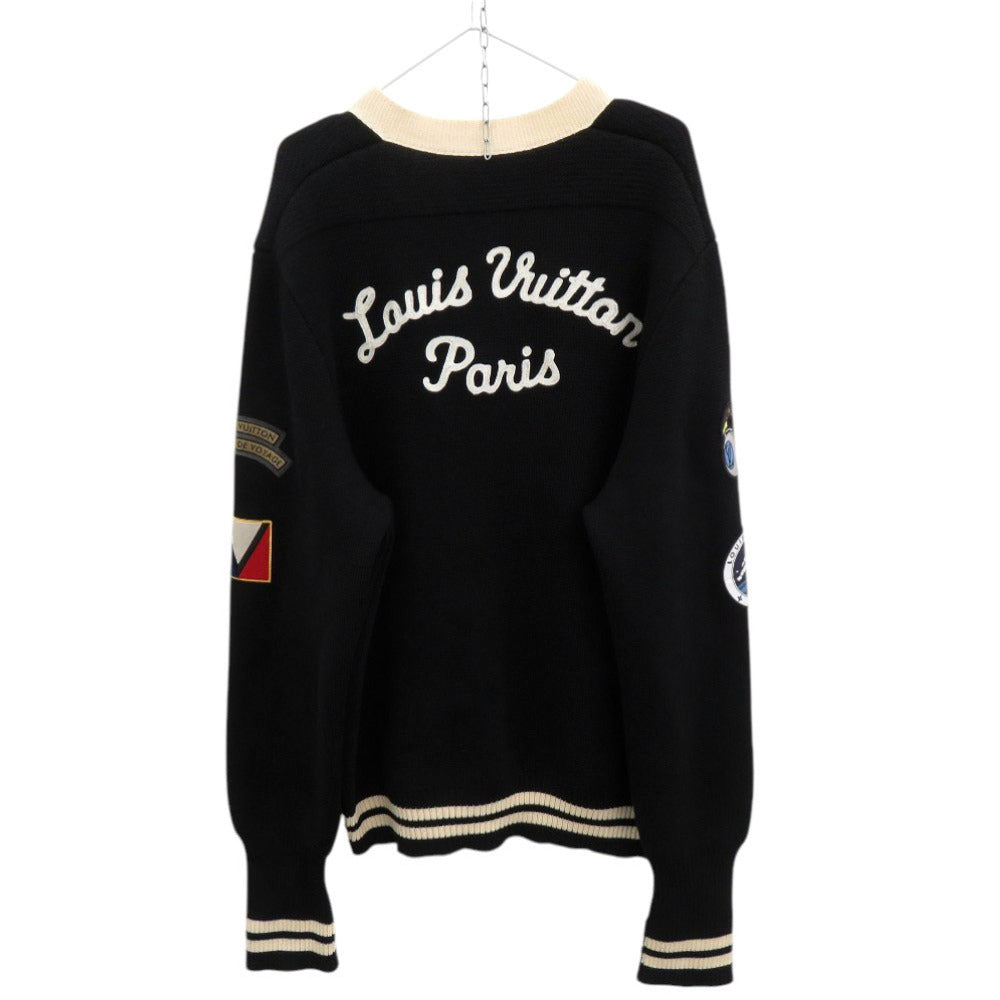 Louis Vuitton cardigan 4L Wool Black Apparel