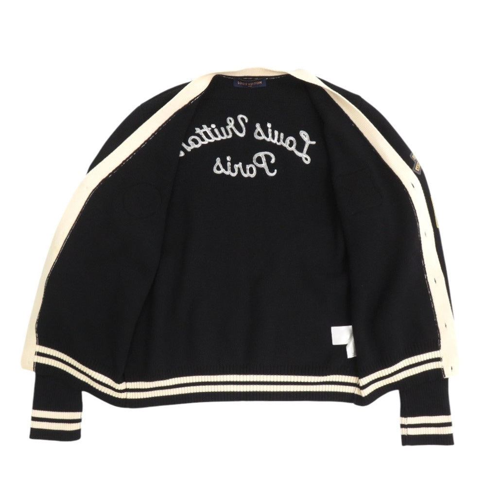Louis Vuitton cardigan 4L Wool Black Apparel