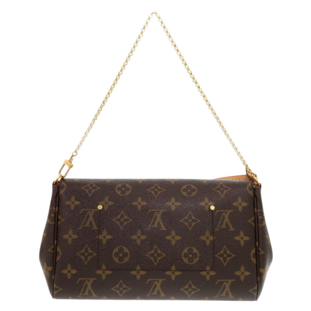 Louis Vuitton M40717 Favorit PM Monogram Canvas Brown Shoulder Bag 7G0998Is6R22
