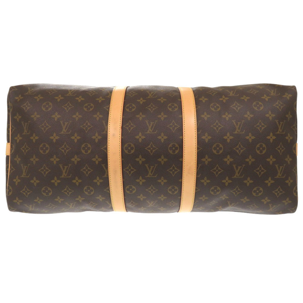 Louis Vuitton Boston Duffel M41414 Keepall bandouliere55 Monogram Canvas Brown Travel Bag 7G1053Iepb6A13