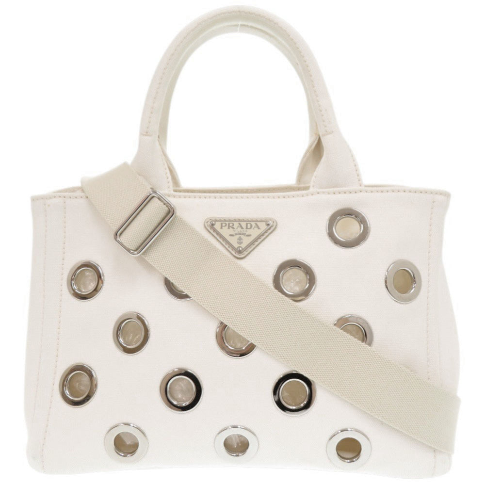 Tote Bag Canapa Punching Canvas White