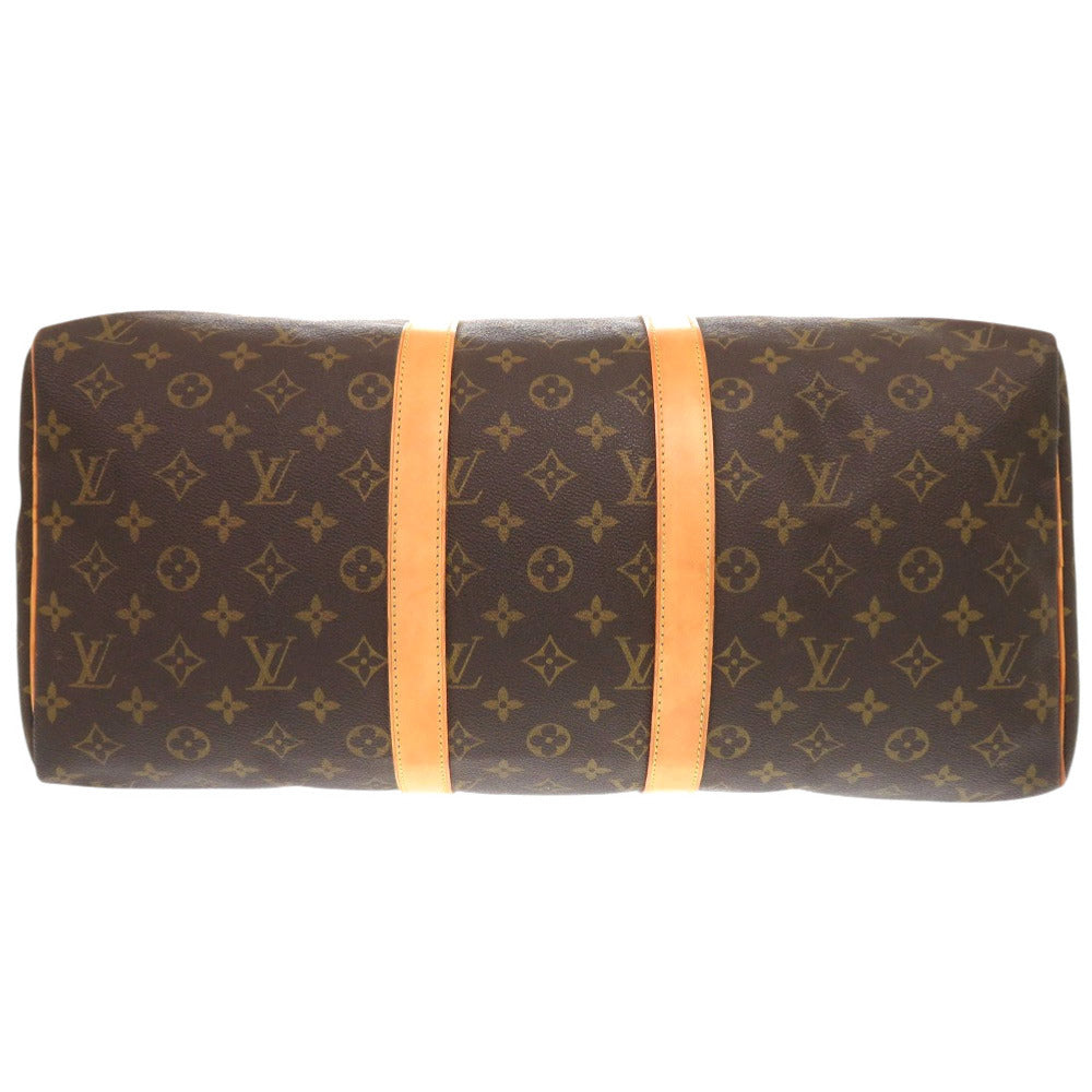 Louis Vuitton Boston Duffel M41428 Keepall 45 Monogram Canvas Brown Travel Bag 7G1108Gl5A6