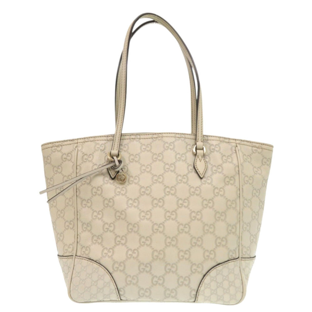 Gucci Ivory Leather Handbag